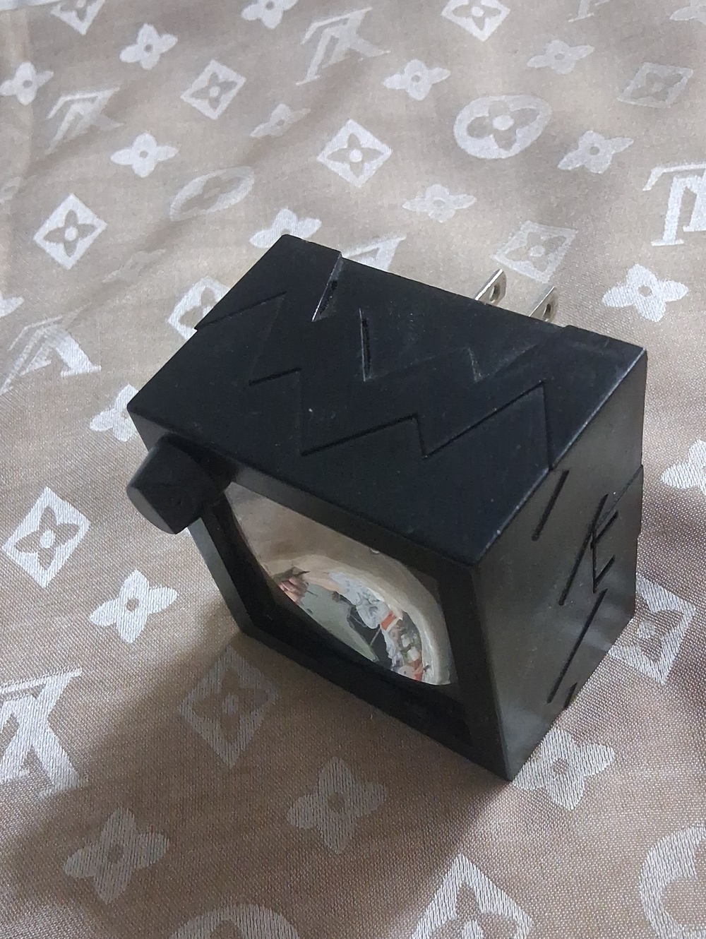 Black Night Light Plug-In LED Accent Light